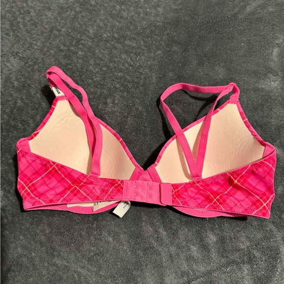 PINK Victoria's Secret Vibrant Plaid Bra - Picture 4 of 5